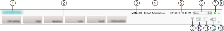 Expanded Summary Bar