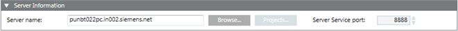 Server Information Expander in Manual Mode